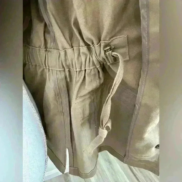 I.N.C. Lace-Up Utility Jacket Size Petite Small - Picture 5 of 11